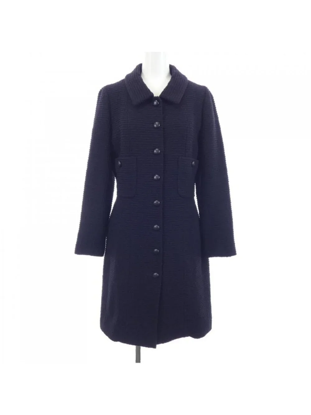 Chanel Vintage Coat Navy